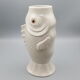 Fish-shaped ceramic vase