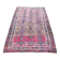 Vintage Turkish Oushak Handmade Cotton Pink Wool Area Rug 120x206