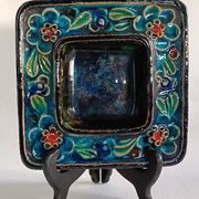 Schramberg stoneware and crystal emptying cup 1970