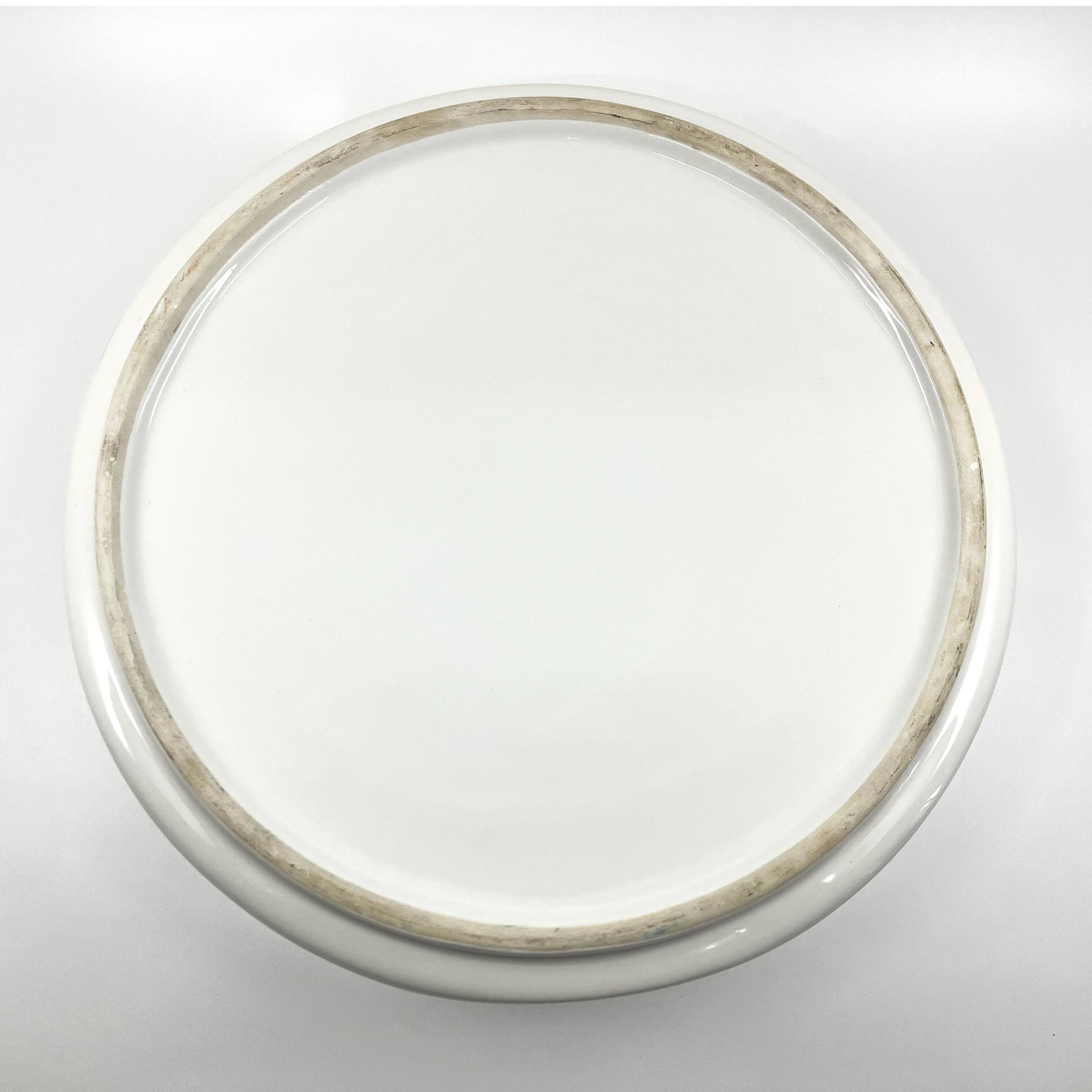 2 Form ceramic dishes • Design B. Devaux • Space Age • 1969