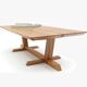 Table basse en noyer massif "Wharton" style G. Nakashima
