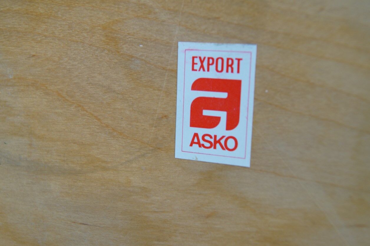 Round Finnish coffee table by Ilmari Lappalainen for Asko, 1960s