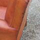 Art deco leather club chair from the 1930s