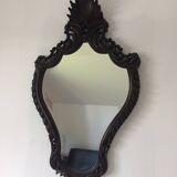 Antique beveled mirror