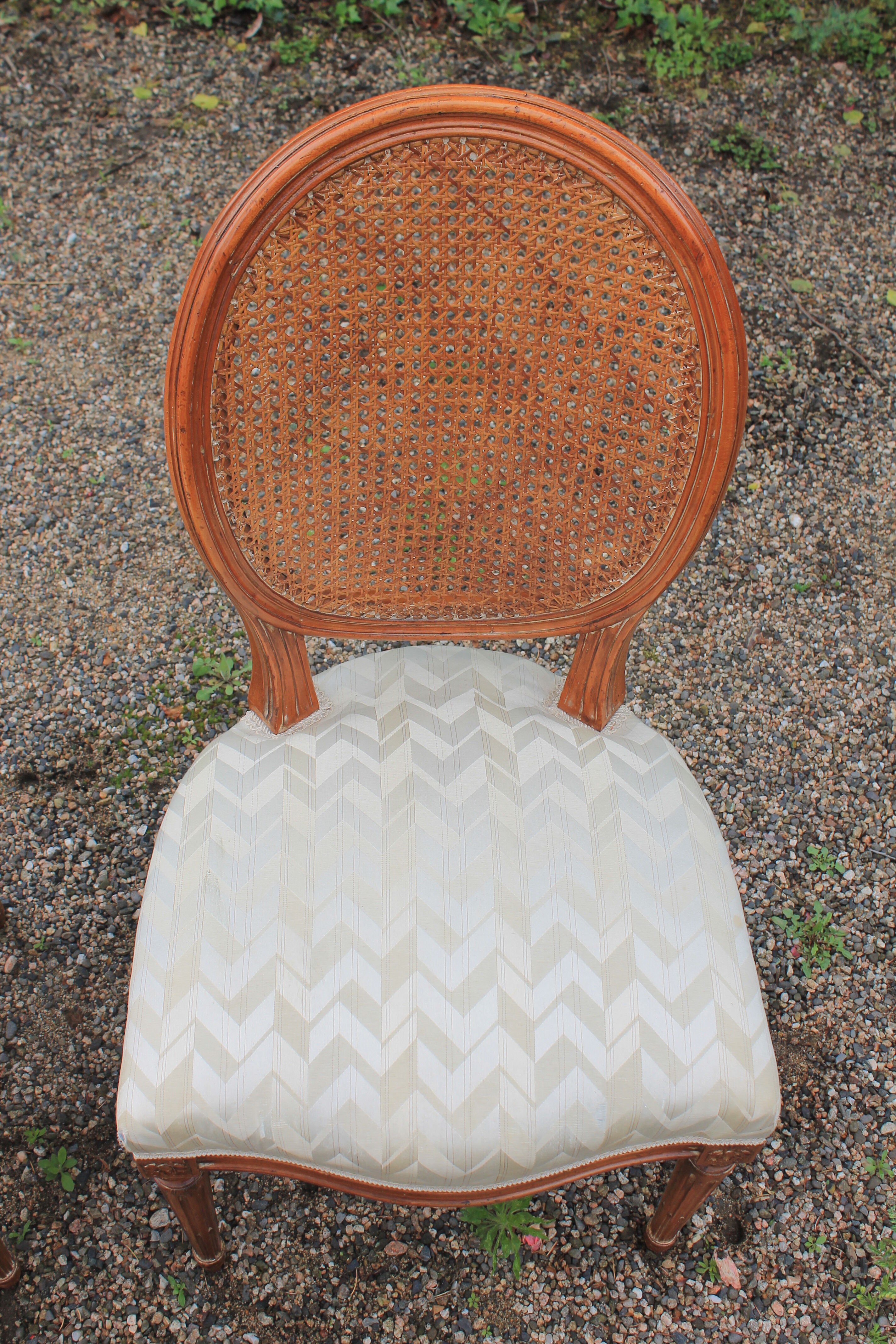 Set of 4 chairs Louis XVI