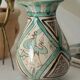 Spanish enamelled terracotta vase PUNTER 1960