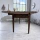 Solid oak farmhouse table with extensions (190-280cm) 1950