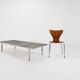 Brutalist Coffee Table Handmade and signed by Pia Manu, 1960s