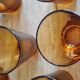 Set de 8 verres ambrés Duralex