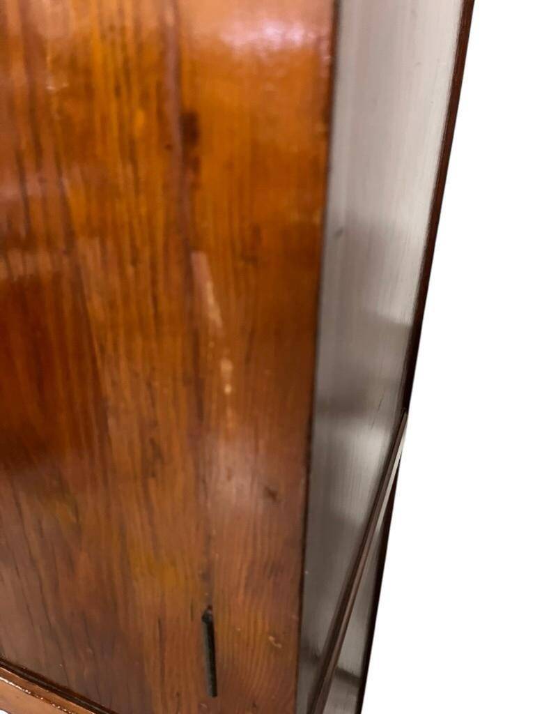 Vintage wooden wardrobe / filing cabinet / entrance cabinet