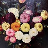 Tableau "Nature morte aux fleurs".