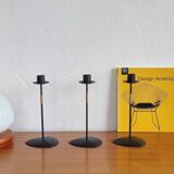 Lot of Laurids Lonborg candlesticks Denmark 1960