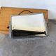 Art Deco silver-plated metal mirror 1930