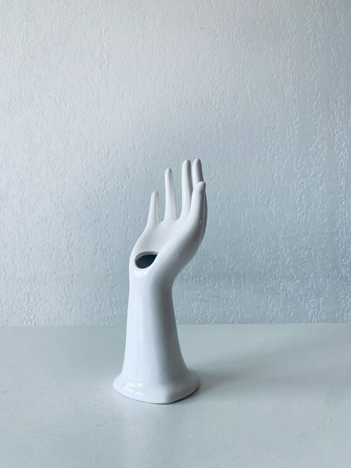 Handmade ceramic vase and jewelry holder