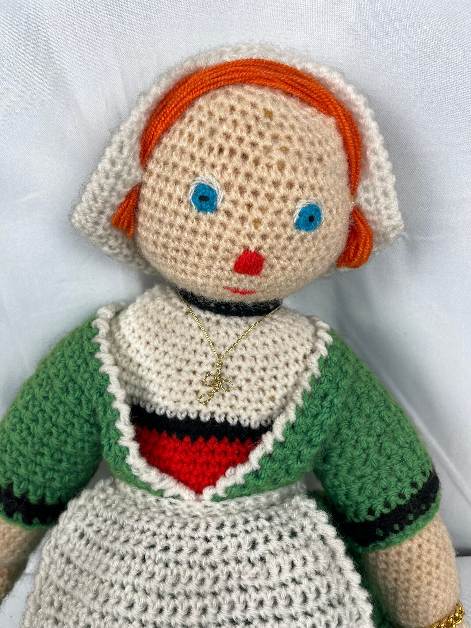 Vintage Bécassine foam crochet knitting circa 1960