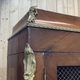 Late 19th century Regency style bookcase in rosewood and oak, removable