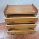 Scandinavian oak chest of drawers from the 1960s.