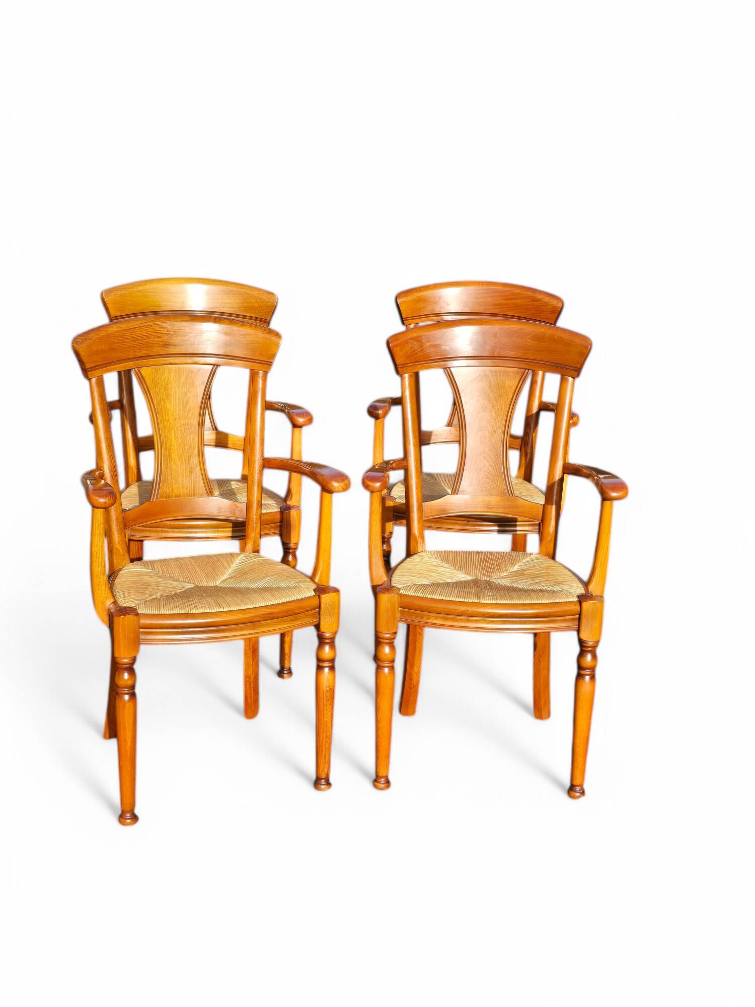 Set of 4 chairs - Provencal style armchairs