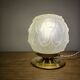 Vintage Art Deco table lamp with its artichoke globe.