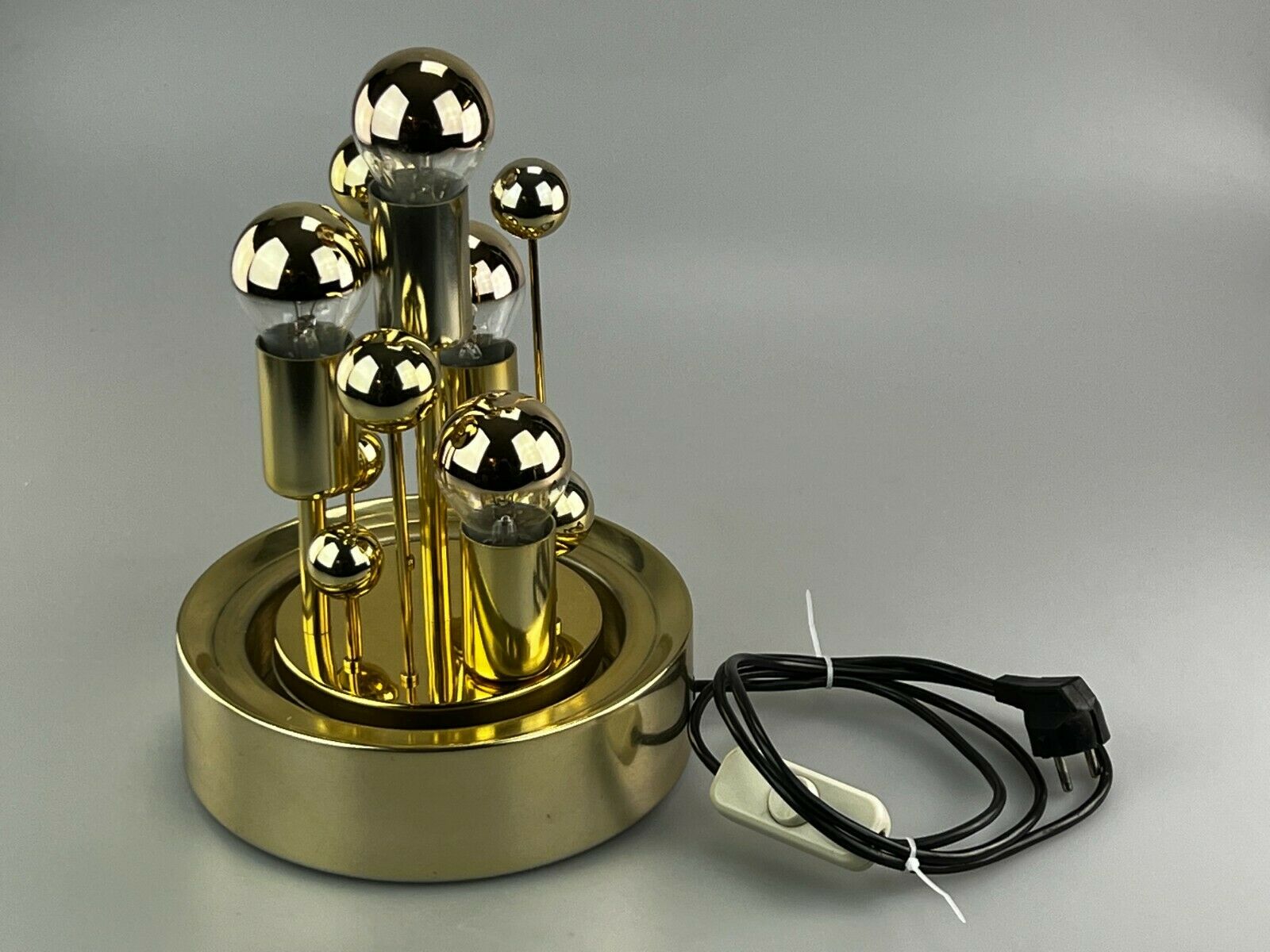 60s 70s table lamp ball lamp Doria "Big Ball" glass space age design