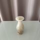 Vintage Alabaster Bud Vase – Cream Stone
