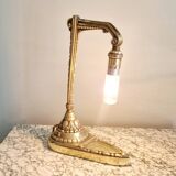 Art Deco style lamp in gilded bronze