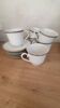 6 tasses à café en porcelaine Winterling Bavaria