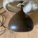 Lampe en grès