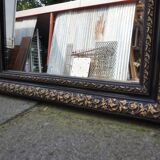 Antique French mirror ca. 1880 - 75x47cm