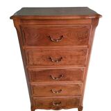 Solid oak chiffonier