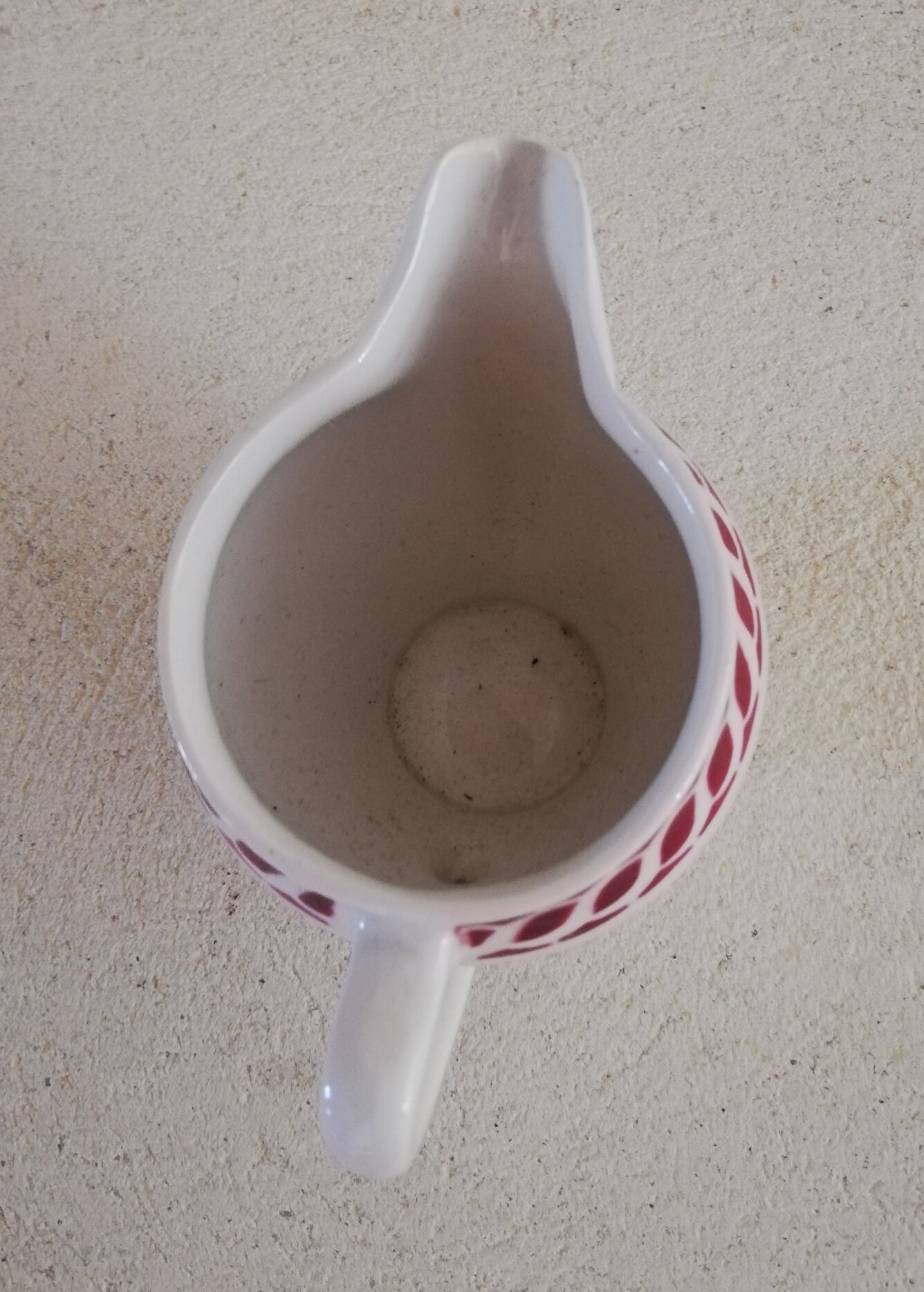 Céranord iron earth milk jug