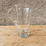 Vintage crystal water jug