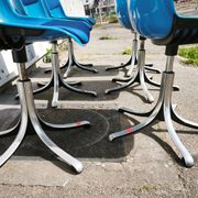 Suite de 8 chaises de bureau Modus, Tecno