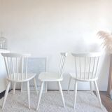 Set of six vintage Scandinavian chairs