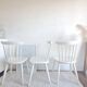 Set of six vintage Scandinavian chairs