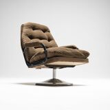 Space Age sofa and armchairs set, Hungary, 1950s