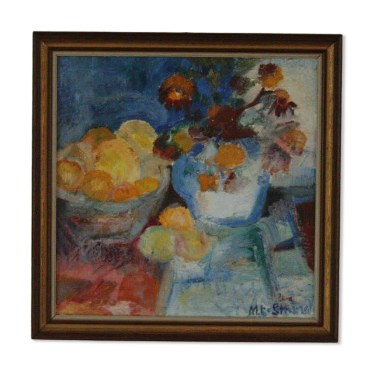 “Still Life Oranges” by M. L. Strunel