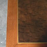 Small Louis XVI style desk in marquetry.