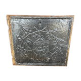 Fireplace plate