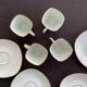 Cups and saucers fine porcelain Raynaud