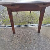 Late 19th century oak farmhouse table