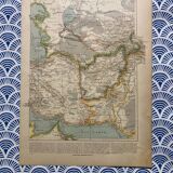 Old map of East Asia