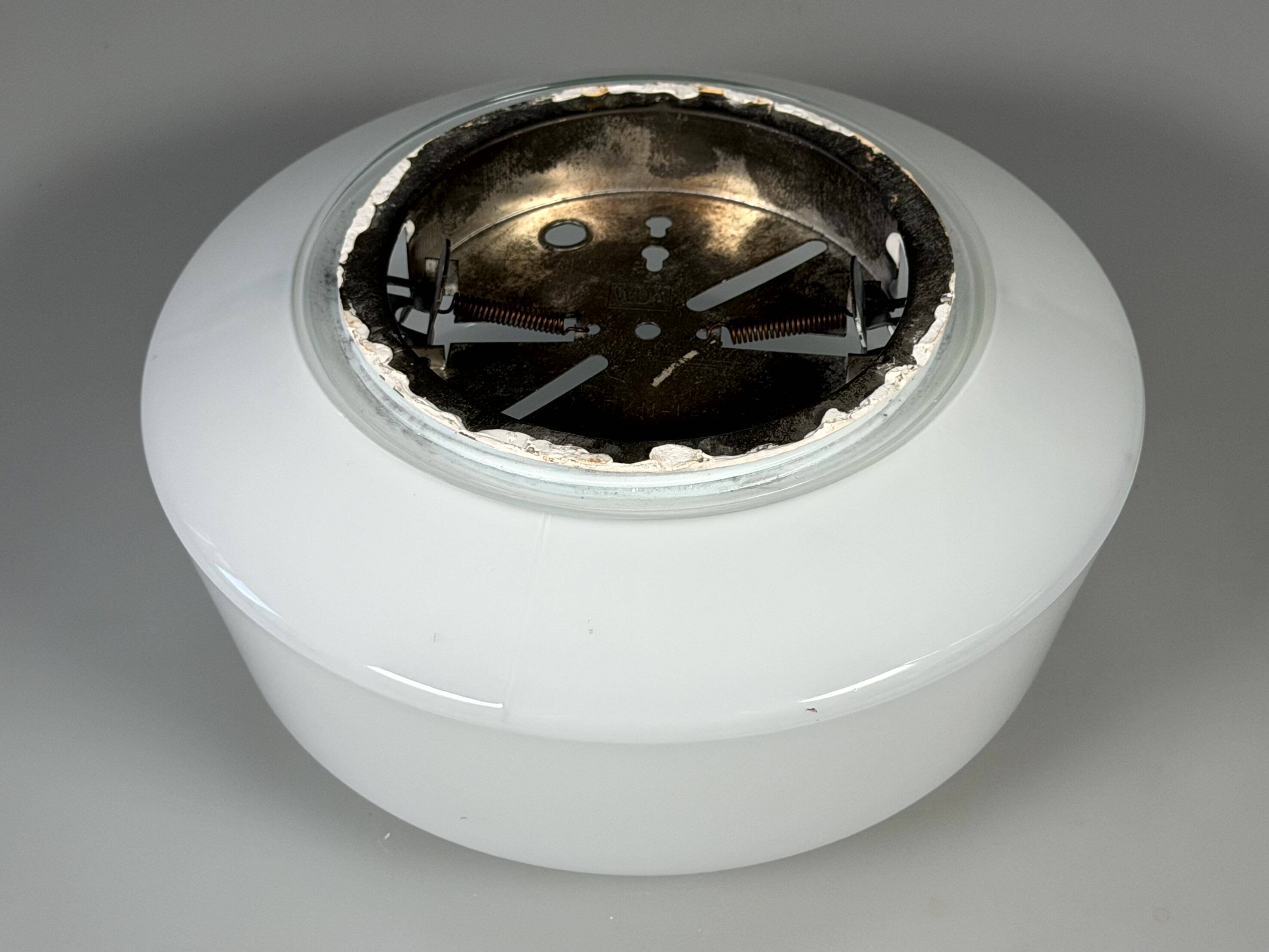 1950s 1960s Ceiling Light Flush Mount from RZB Leuchten Germany Mid Century