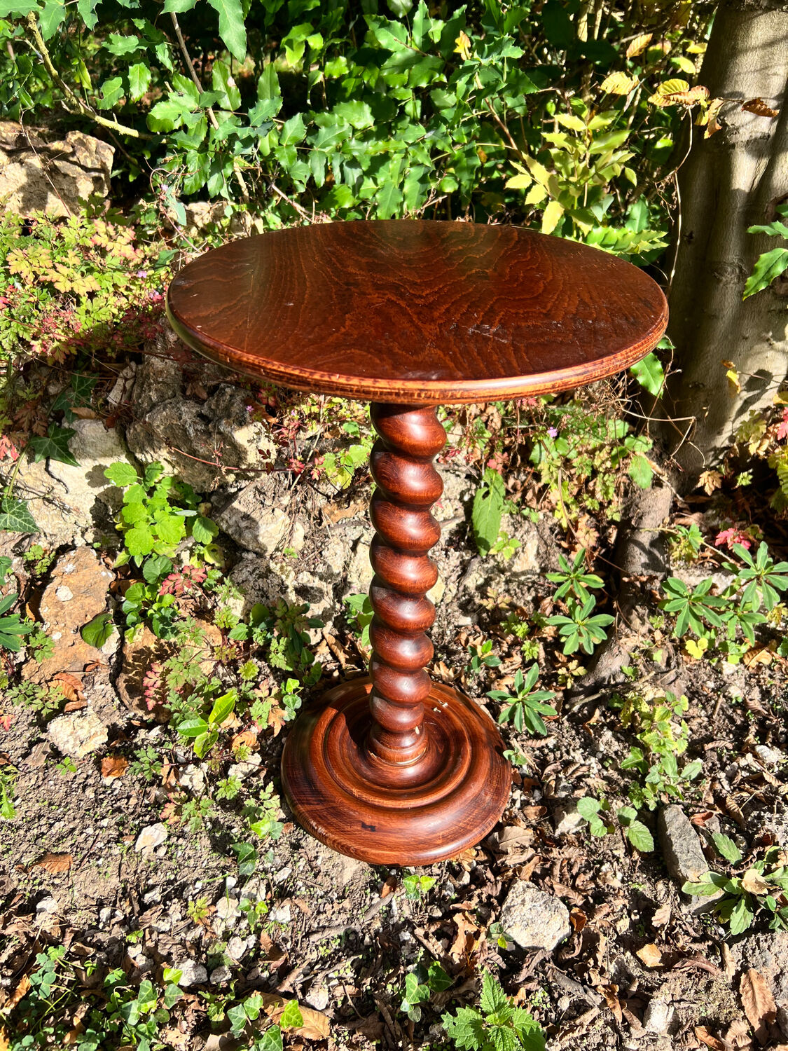 Low side table, harness