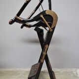Folding Thrones, 1920s, Set of 2