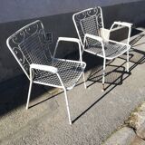 Pair of garden chairs