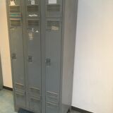 Old vintage industrial cloakroom