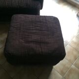 Armchair and footrest 1970