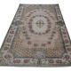 Vintage Turkish Oushak rug 114x212 cm