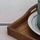 Wooden serving tray